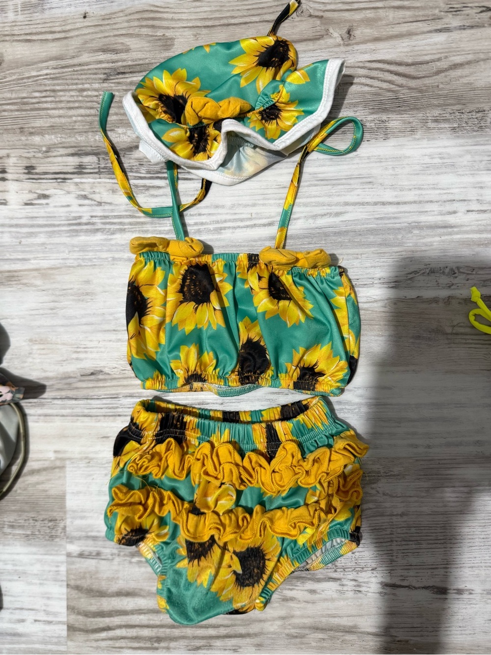 12-18m swim suit with hat